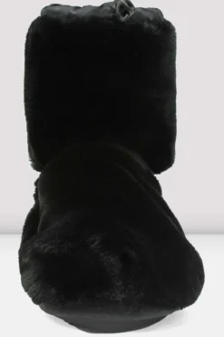 Adult Faux Fur Warm Up Booties