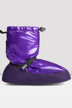 Adult Metallic Warm Up Booties