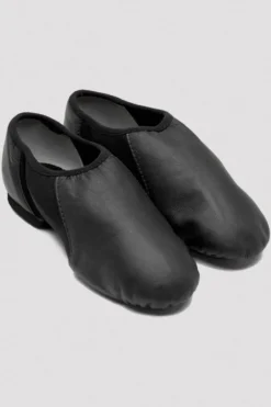Childrens Neo-Flex Slip On Leather Jazz Shoes