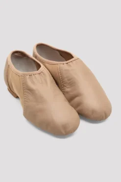 Childrens Neo-Flex Slip On Leather Jazz Shoes