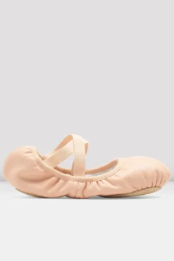 Childrens Odette Leather Ballet Shoes