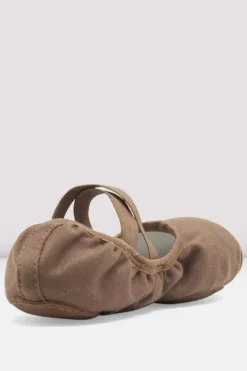 Childrens Performa Stretch Canvas Ballet Shoes