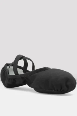 Childrens Performa Stretch Canvas Ballet Shoes