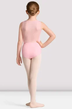 Girls Cara Boat Neck Leotard