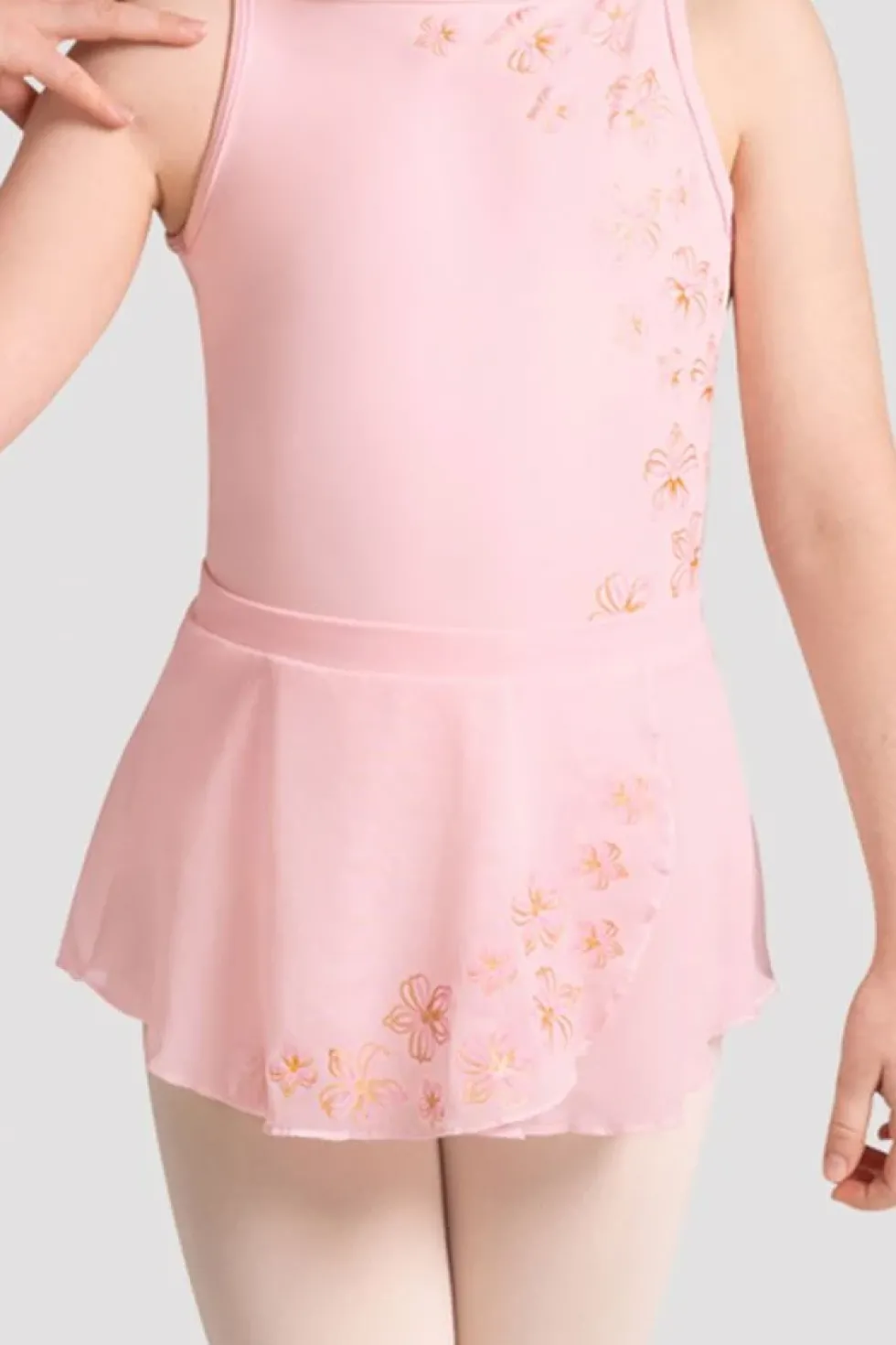 Girls Claire Mesh Wrap Skirt