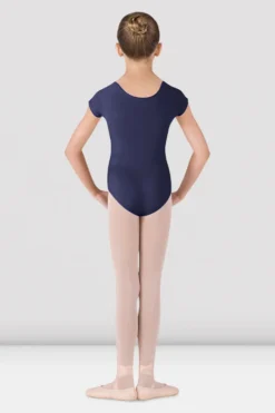 Girls Dujour Cap Sleeve Leotard