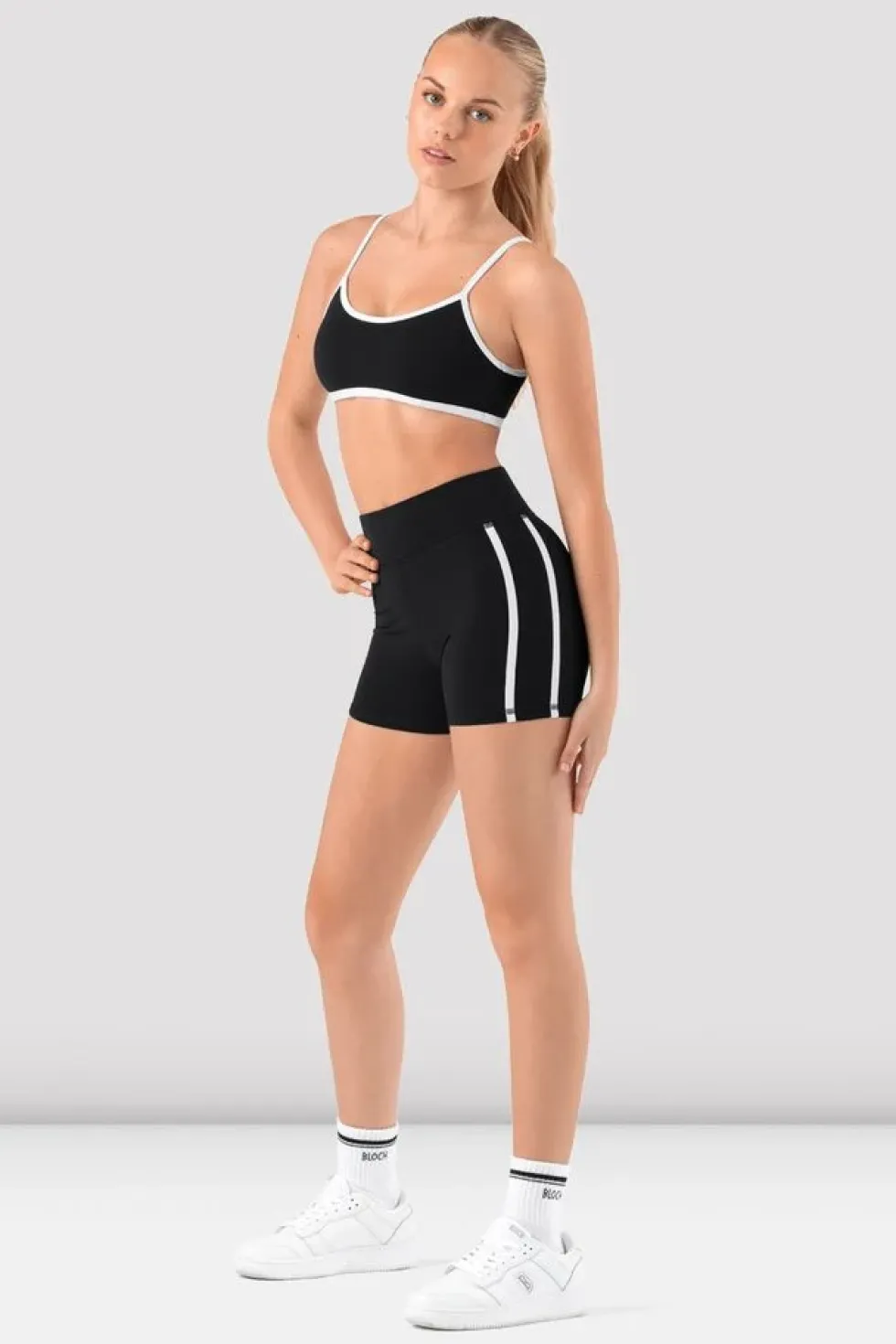 Girls Eclipse Piping Short