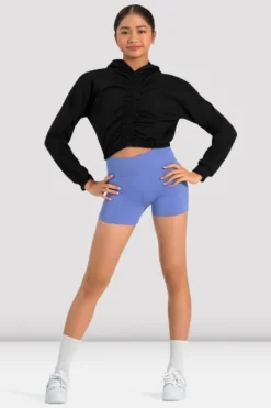 Girls Freestyle Rhythm Cropped Hoodie