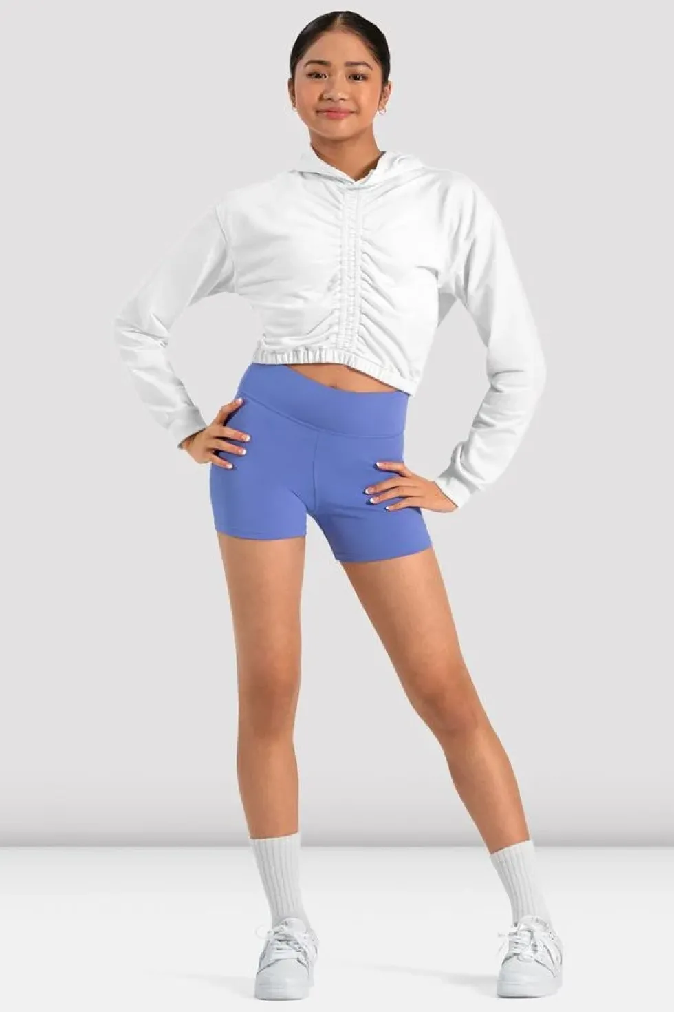 Girls Freestyle Rhythm Cropped Hoodie