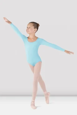 Girls Meglio Long Sleeve Leotard