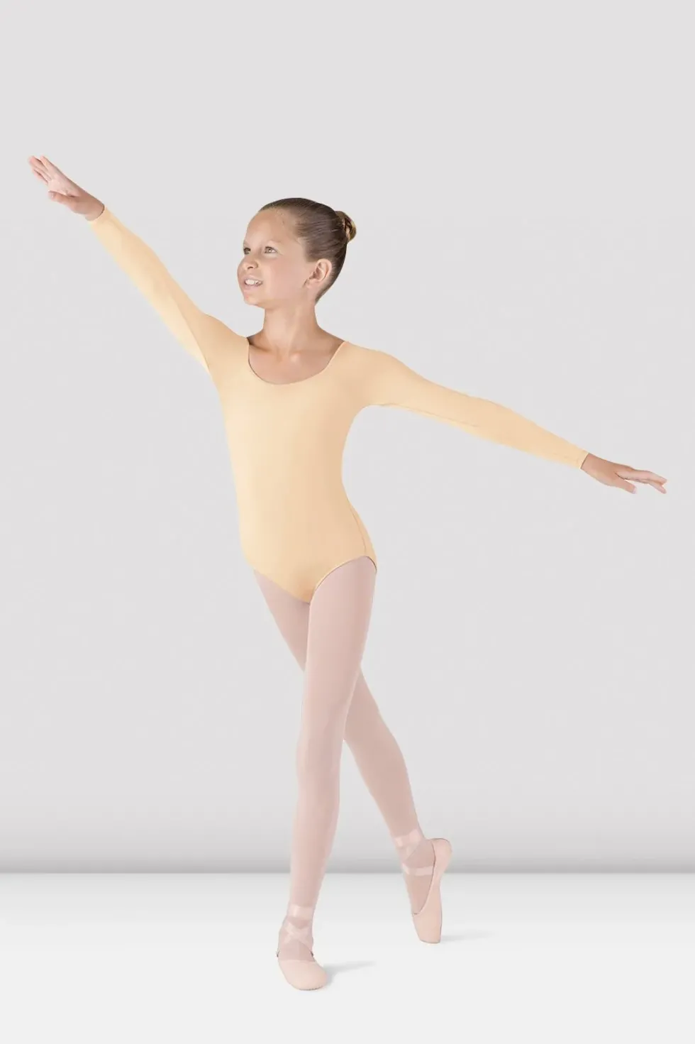 Girls Meglio Long Sleeve Leotard