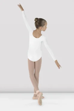 Girls Meglio Long Sleeve Leotard