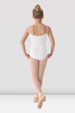 Girls Mirella Princess Seamed Camisole Leotard