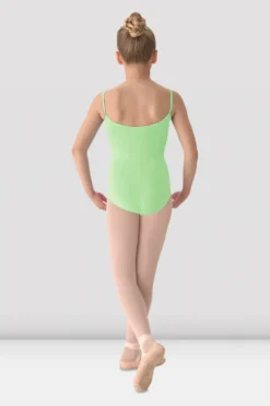 Girls Mirella Princess Seamed Camisole Leotard