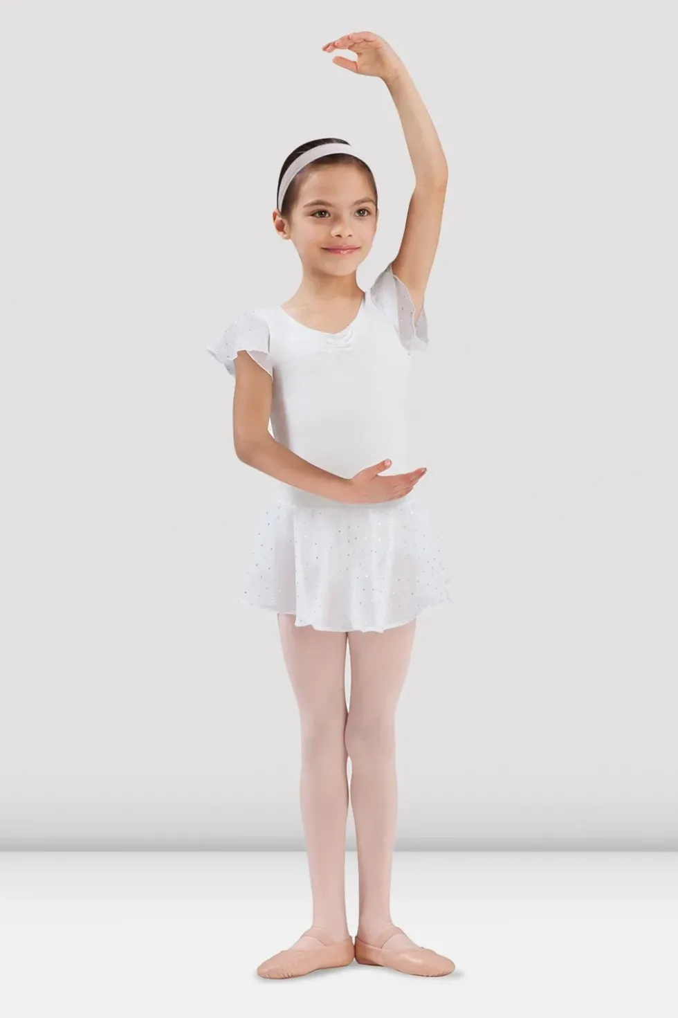Girls Olesia Georgette Sequin Skirt