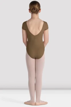 Girls Piper Cap Sleeve Leotard