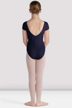 Girls Piper Cap Sleeve Leotard