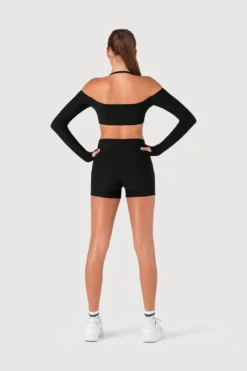 Girls Rib Bolero Crop Top