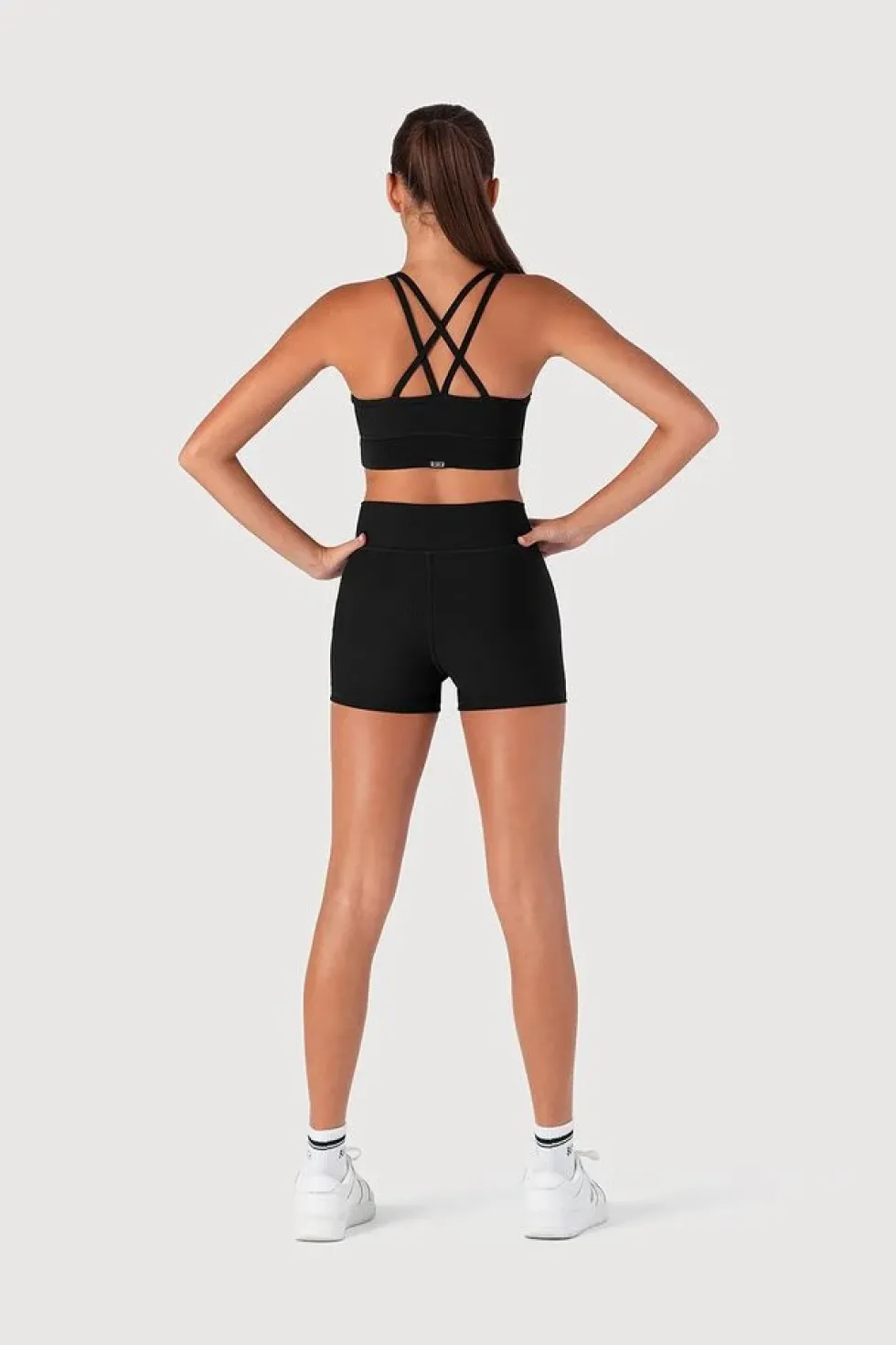 Girls Rib Striker Crop Top