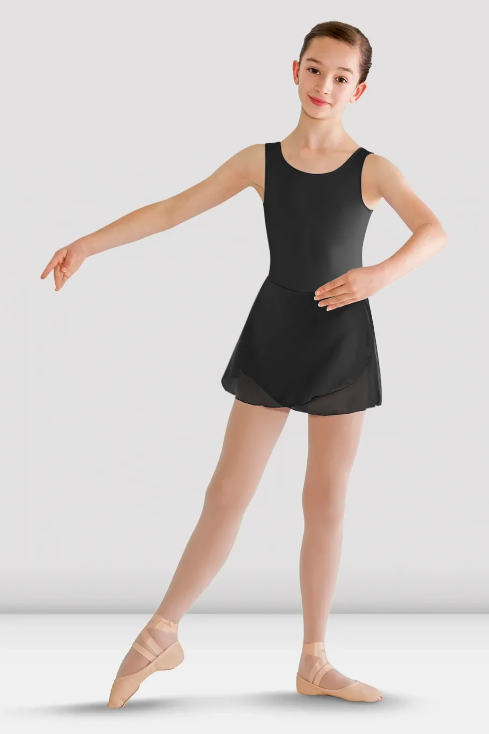 Girls Riya Skirted Tank Leotard