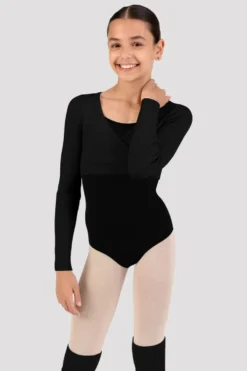 Girls Starling Knit Wrap Top
