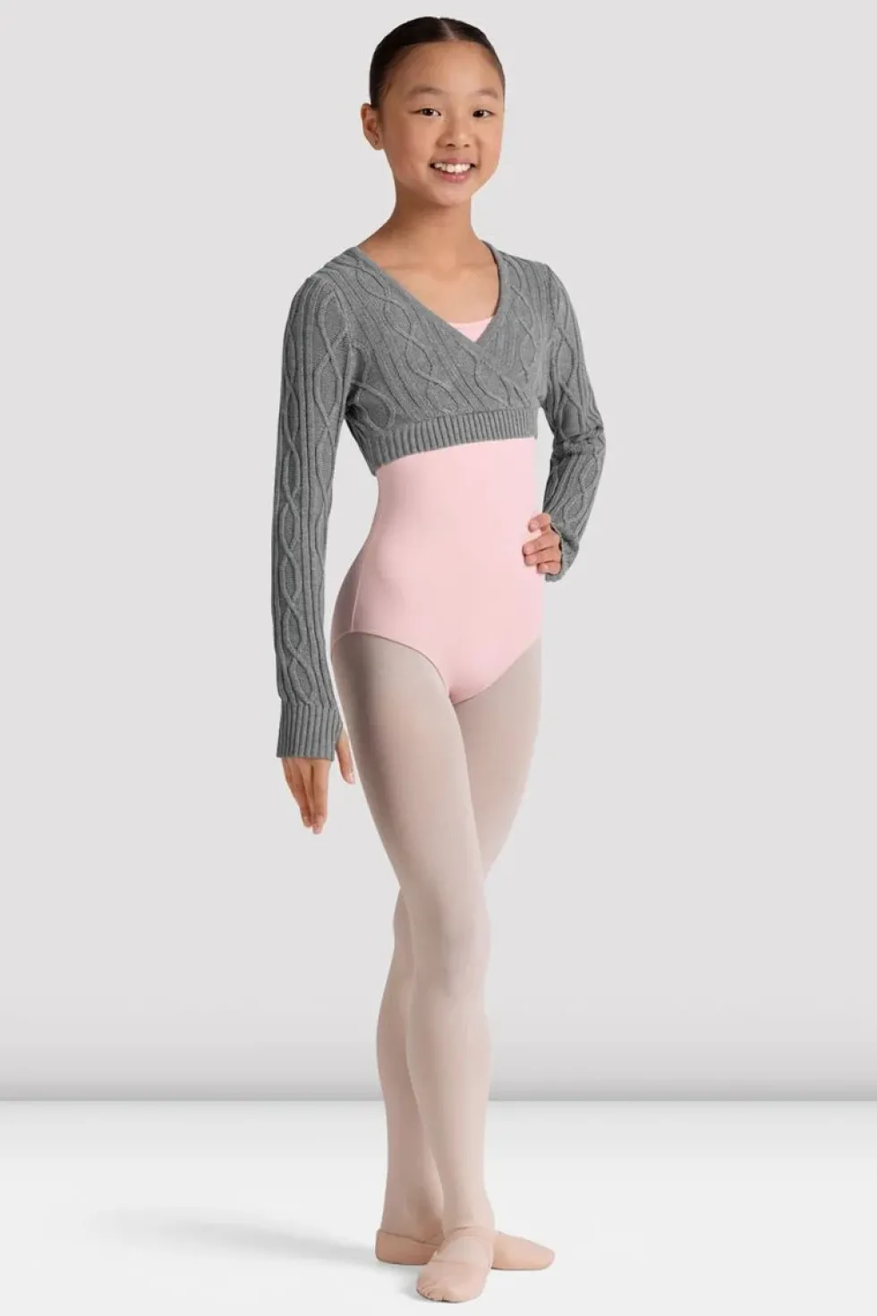 Girls Yalda Long Sleeve Wrap Top