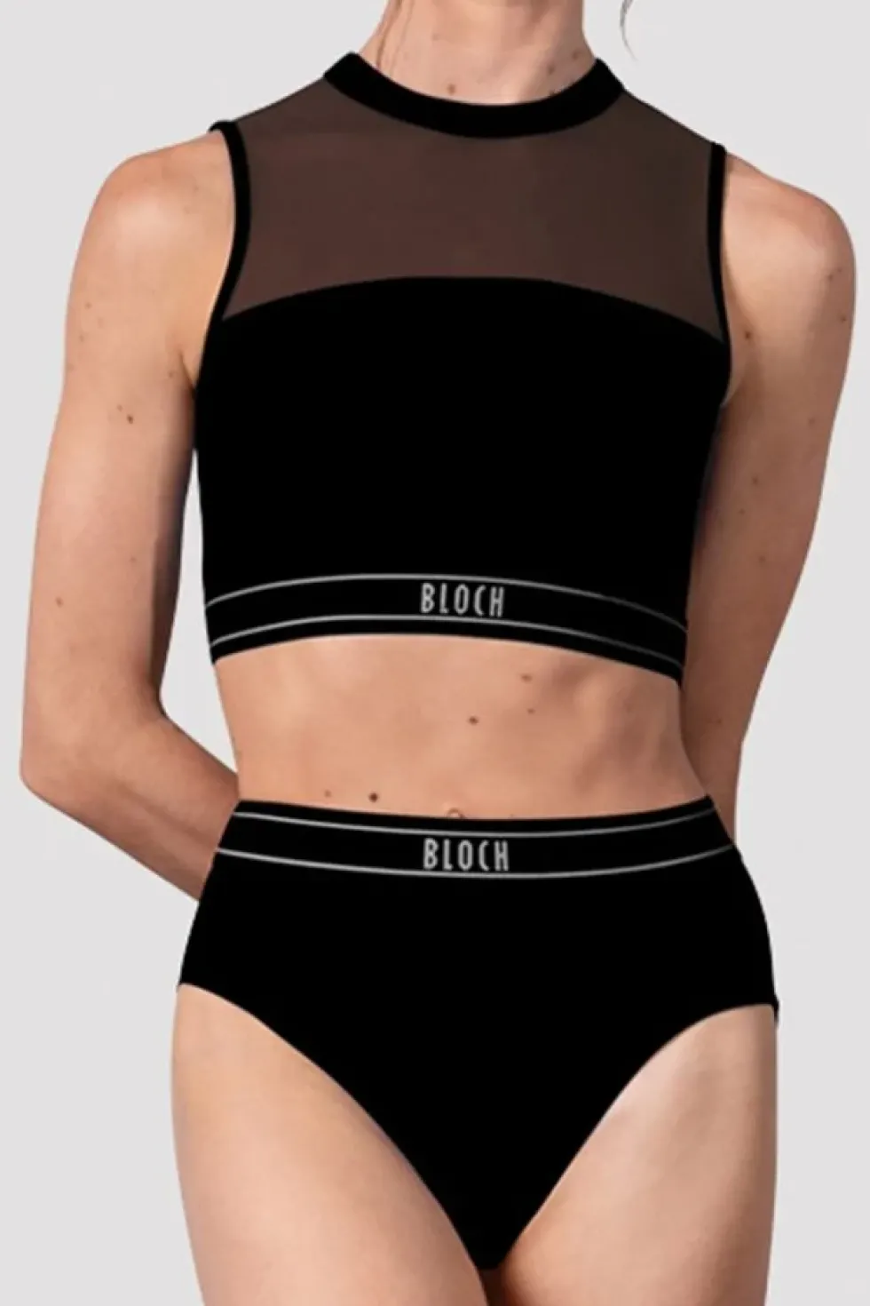 Ladies Dakota Open Back Crop Top