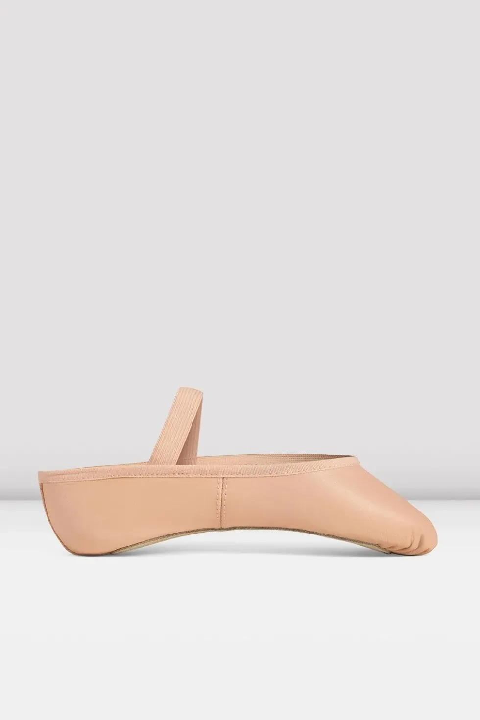 Ladies Dansoft Leather Ballet Shoes