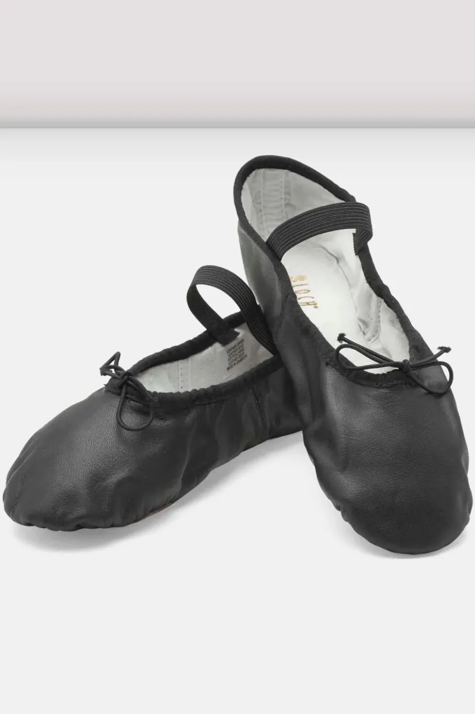 Ladies Dansoft Leather Ballet Shoes