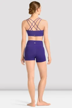Ladies Mirella Celeste High Waist Printed Short