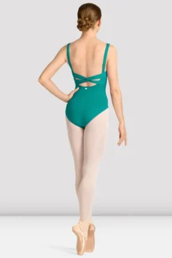 Ladies Mirella Celeste Low Back Printed Leotard