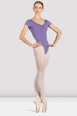 Ladies Penny Cap Sleeve Leotard