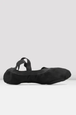 Ladies Pro Elastic Canvas Ballet Shoes