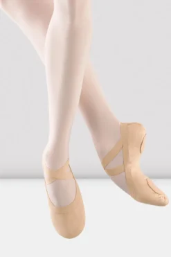 Ladies Pro Elastic Canvas Ballet Shoes
