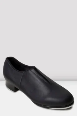 Ladies Tap Flex Slip On Leather Tap Shoes
