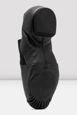Mens Leather Elasta Jazz Booties