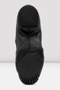 Mens Leather Elasta Jazz Booties